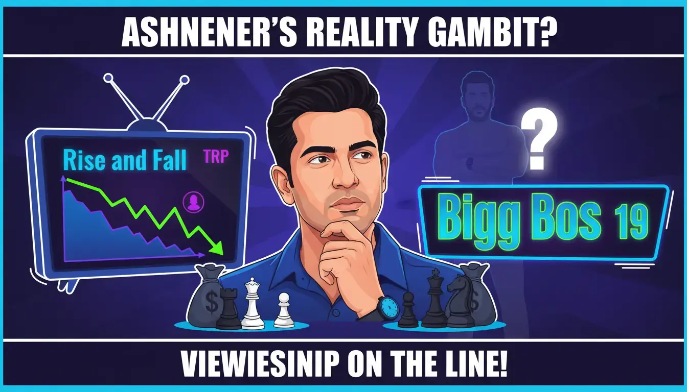 Ashneer Grover's Reality Gambit: Bigg Boss 19 Invite & 'Rise & Fall' TRP Battle Unpacked