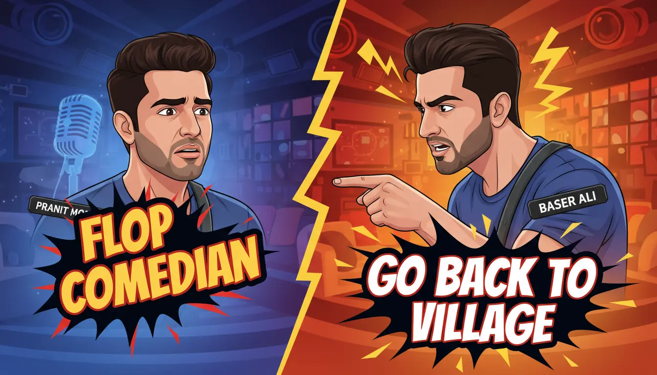 Unpacking the Drama: Baseer Ali's Harsh "Go Back to Your Village" Outburst on Bigg Boss 19