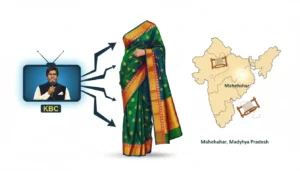 Maheshwar’s Star Shines Bright: How KBC & Amitabh Bachchan Elevated Its Iconic Sarees