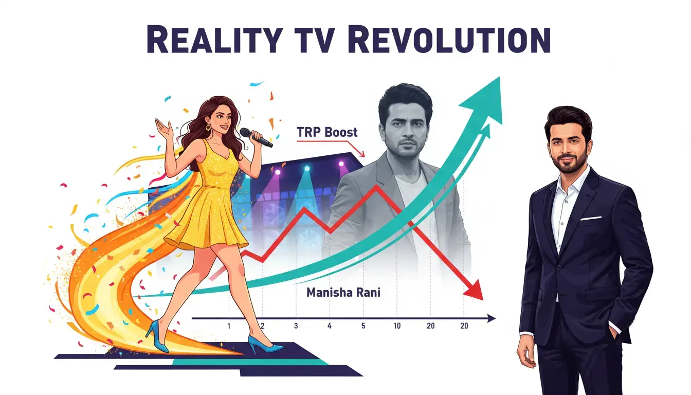 Reality TV Shake-Up: Manisha Rani Enters 'Rise and Fall' to Boost Plummeting TRPs