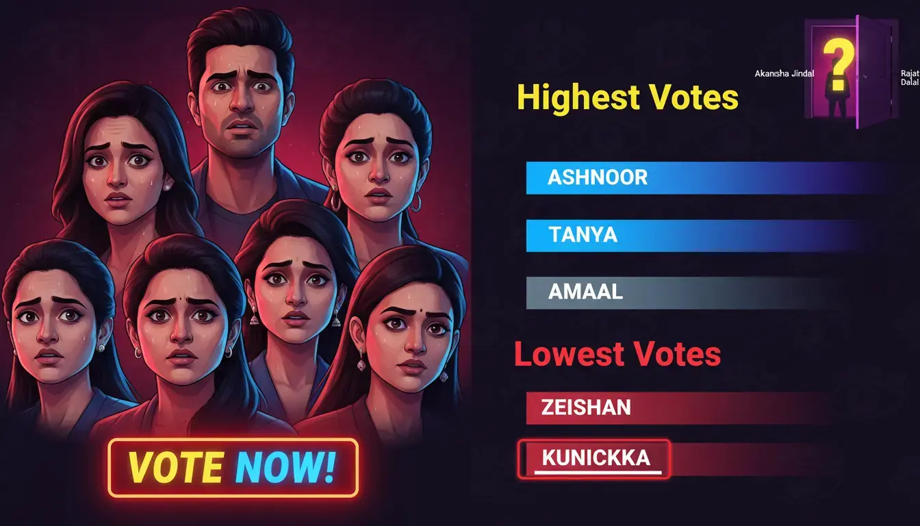 Bigg Boss 19: 8 Nominated! Shocking Voting Trends & Wildcard Secrets Revealed