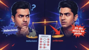 Aditya’s Game Exposed? Aarush Bhola Slams ‘Indecisive’ Play on Rise and Fall