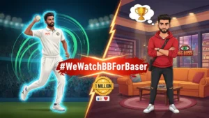 Siraj Backs Baseer Ali in Bigg Boss 19; Contestant Crosses 1 Million X Hashtags