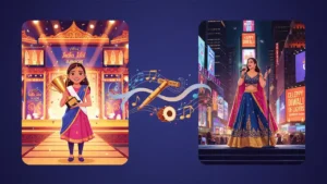 Indian Idol's First Junior Winner Hits Times Square; Anjana Padmanabhan's Big NYC Diwali Debut