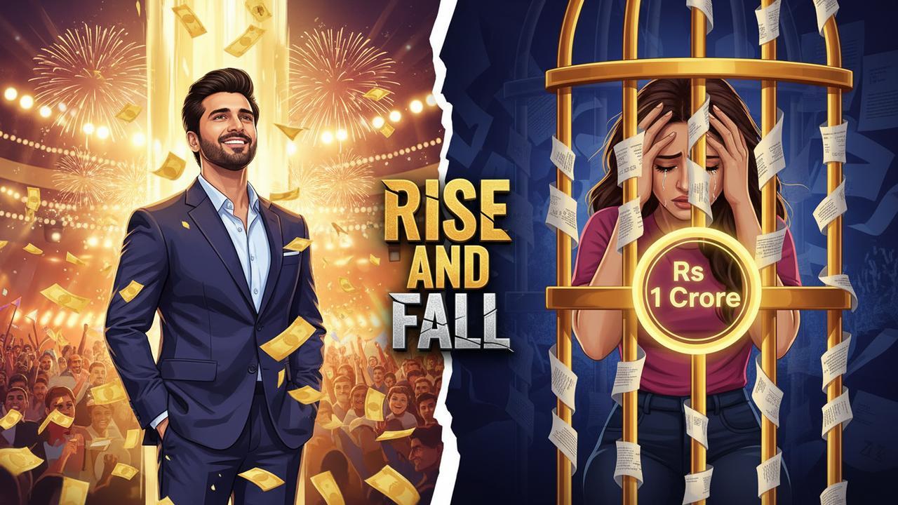 Arjun Bijlani Earns Rs 12 Lakh/Week on Rise and Fall; Akriti Negi Faces Rs 1 Cr Penalty to Quit