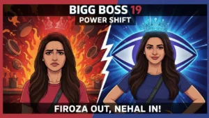 Bigg Boss 19 Shocker: Farrhana Bhatt Dethroned After Kitchen Drama; Nehal Chudasama Is New Captain