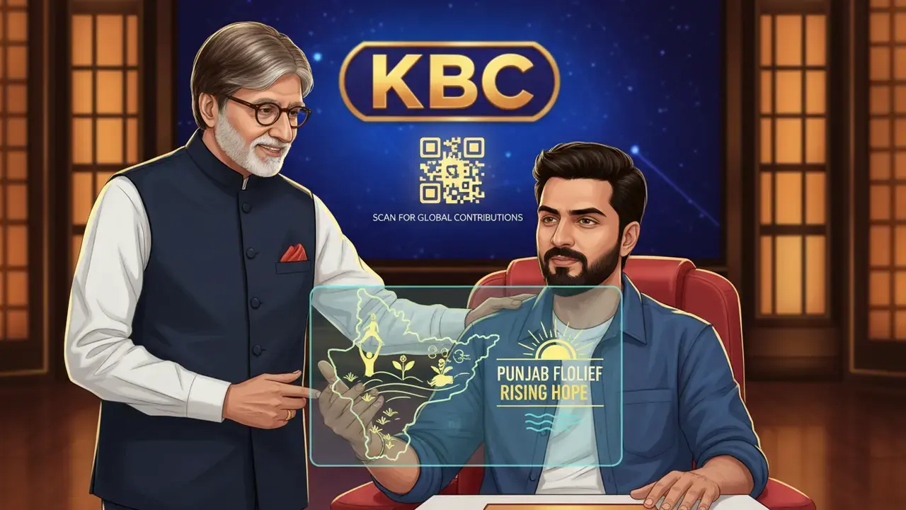 Diljit Dosanjh on KBC 17 for Punjab Floods; Pledges Winnings, QR Code for Relief