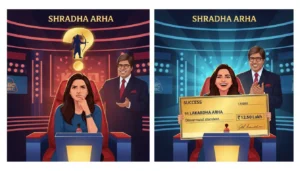 KBC 17 Shock: Shraddha Arha Stumped by ₹7.5 Lakh Ramayana Question on Oct 1; Big B’s Hint Secured ₹12.50 Lakh Win