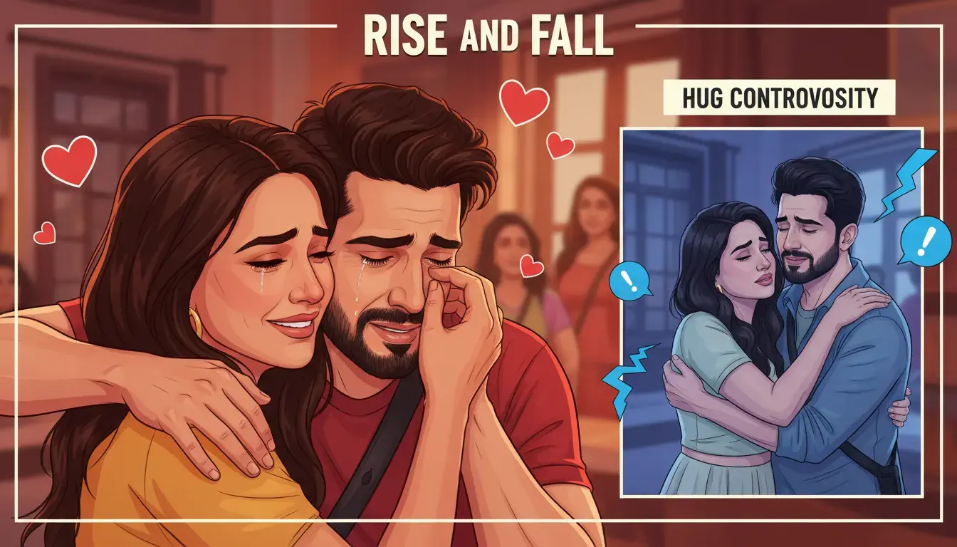 Nikki Tamboli Enters 'Rise and Fall' Oct 3; Comforts Crying BF Arbaaz Over Dhanashree Hug Row
