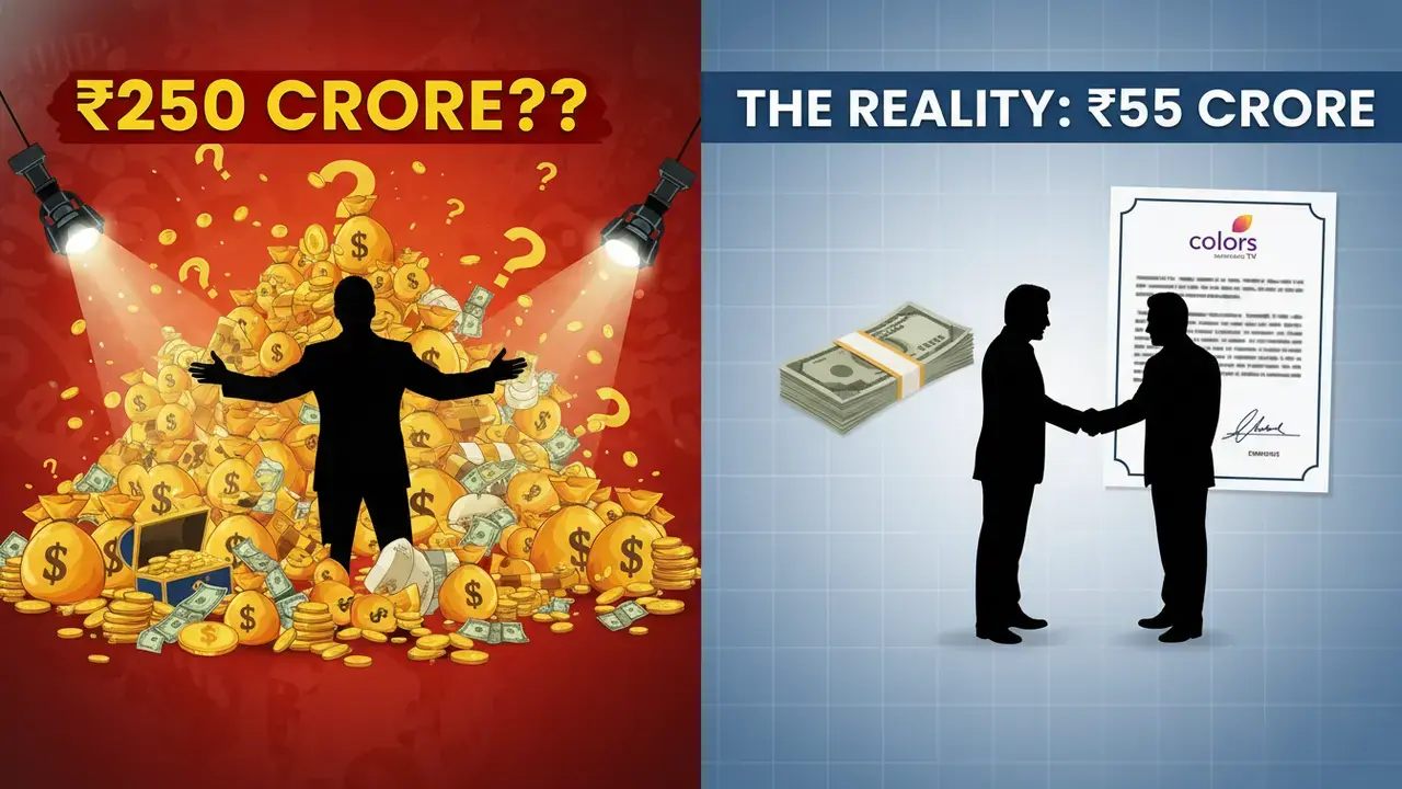 Salman Khan's Bigg Boss 19 Fee Revealed as ₹55 Crore; Not ₹200 Crore After Pact with Colors TV